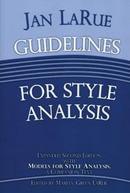 Guidelines for Style Analysis book cover